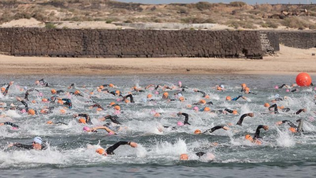 The swim start. Loads of fun to be had!