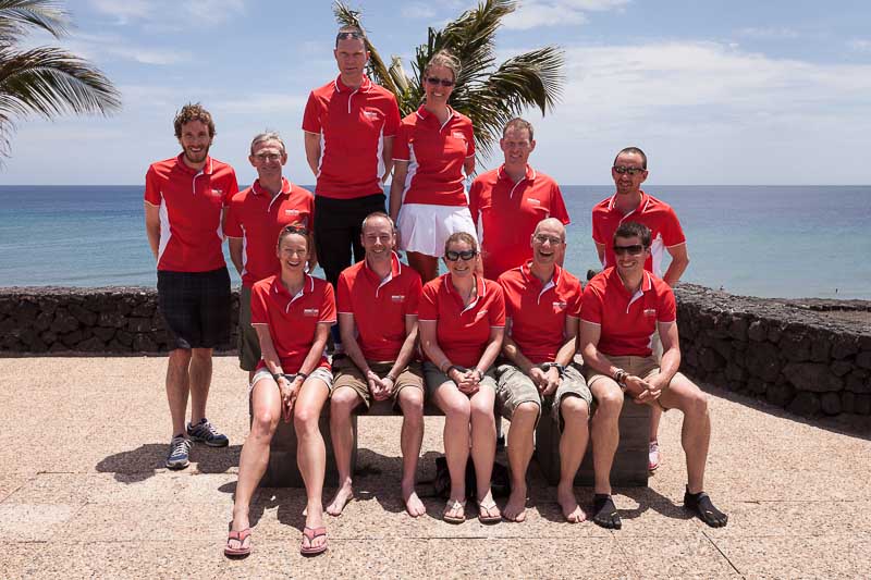 Pirate finishers. Ironman Lanzarote 2013.