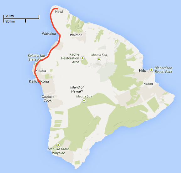 Kona Diaries 2013 - Day 7 - The road to Hawi | Rowe Running