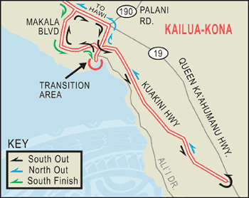 Bike course - the first few miles